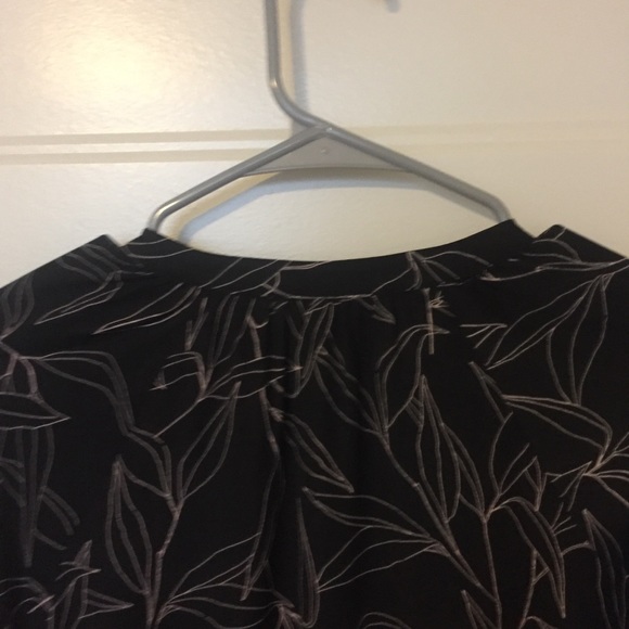 A New Day Size XXL Midi Dress Black Floral Print - Picture 7 of 7